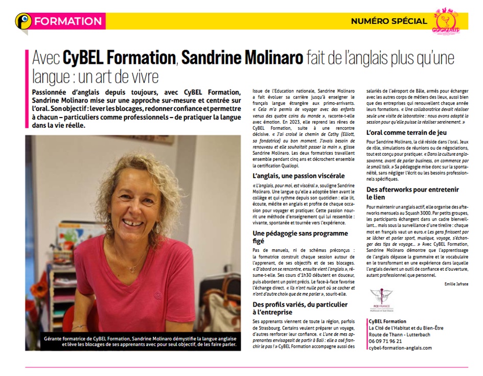Article Sandrine Molinaro CyBEL Formation Periscope Octobre 2025 Article Sandrine Molinaro CyBEL Formation Periscope Octobre 2025