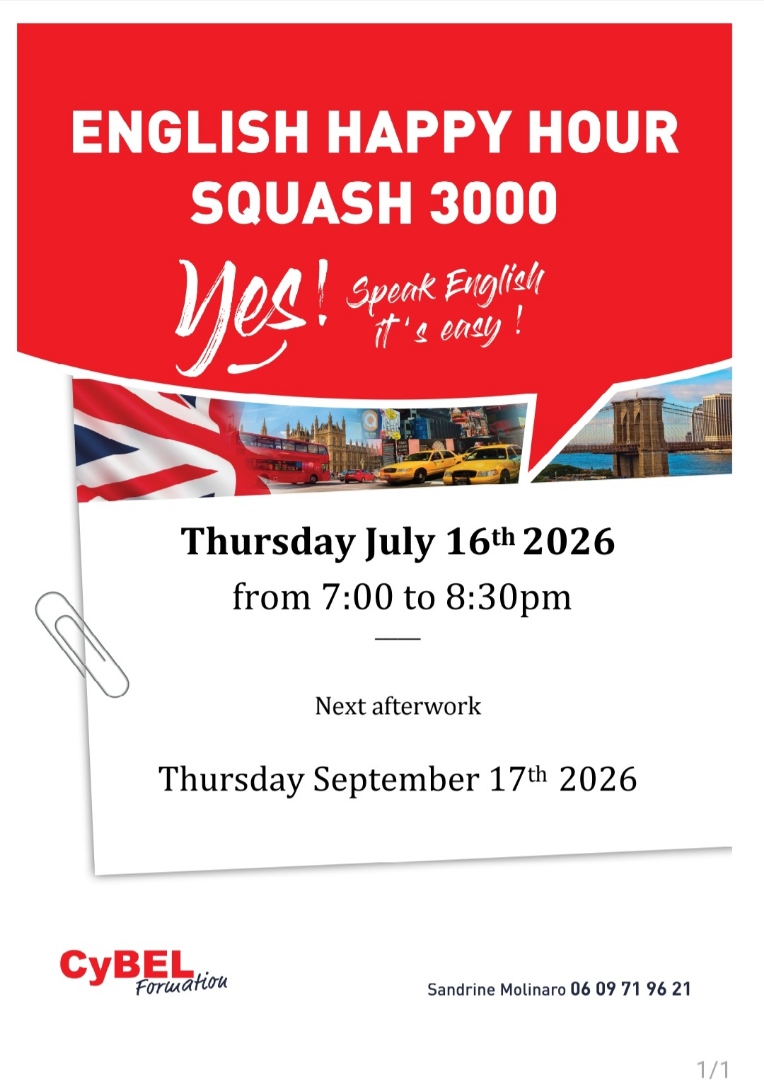 CYBEL SQUASH 3000 AFTERWORK July 2026